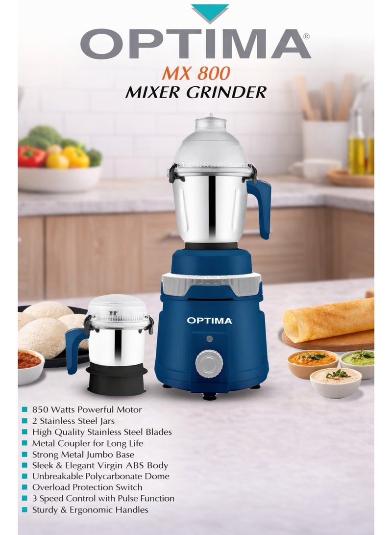 OPTIMA 2 JAR MIXER GRINDER - 850 W - Image 2